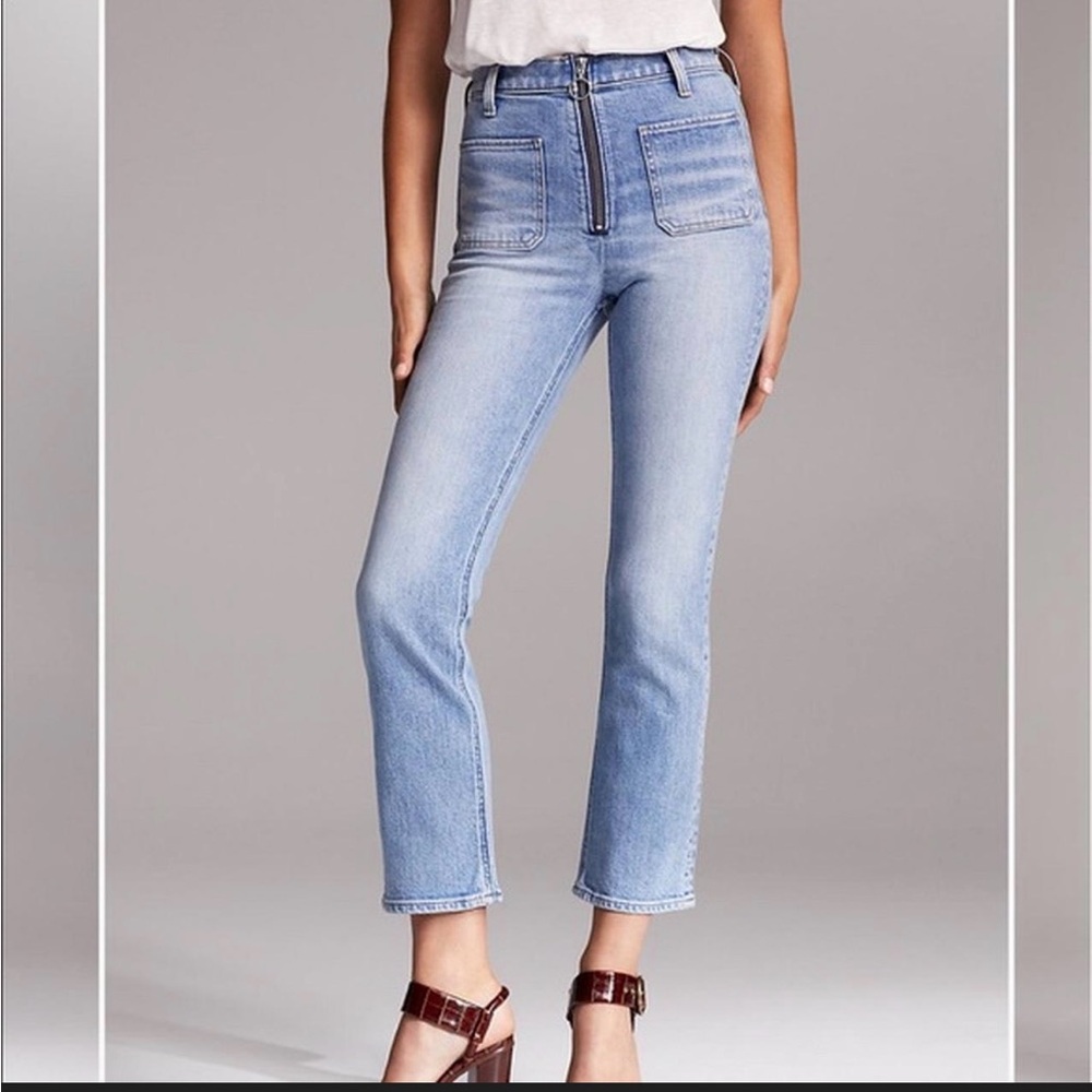 ARITZIA Denim Forum Just Peachy Straight Leg Jeans Size 29